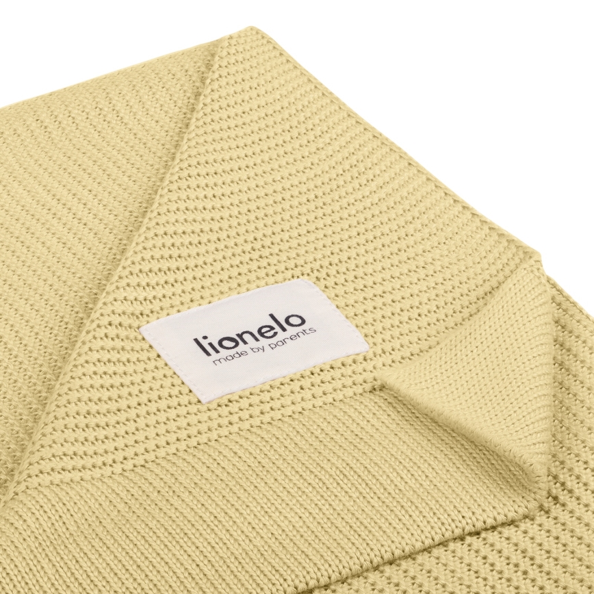 Lionelo - бамбуковое одеяло BAMBOO BLANKET 75x100 см, лимонный