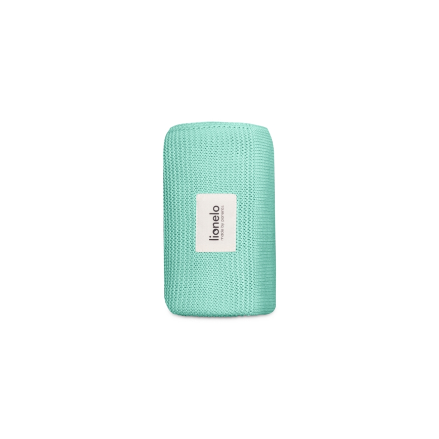 Lionelo - бамбуковое одеяло BAMBOO BLANKET 75x100 см Мятно-зелёный