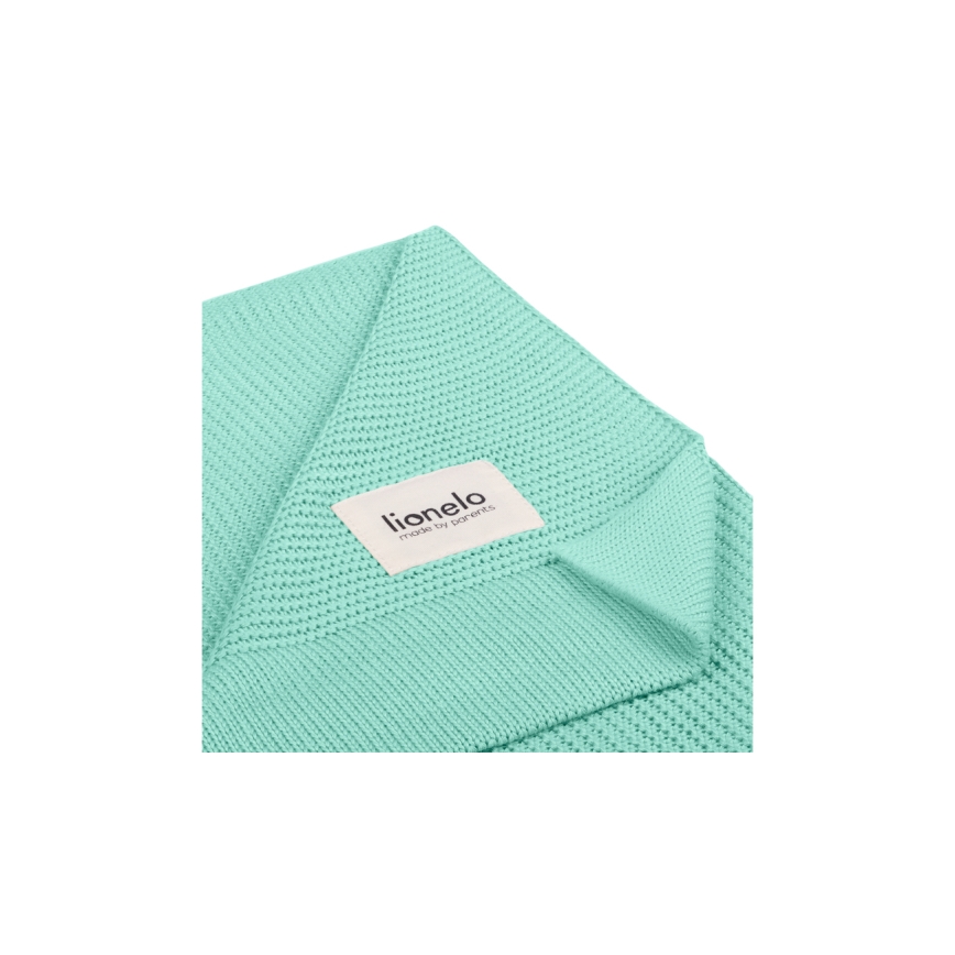Lionelo - бамбуковое одеяло BAMBOO BLANKET 75x100 см Мятно-зелёный