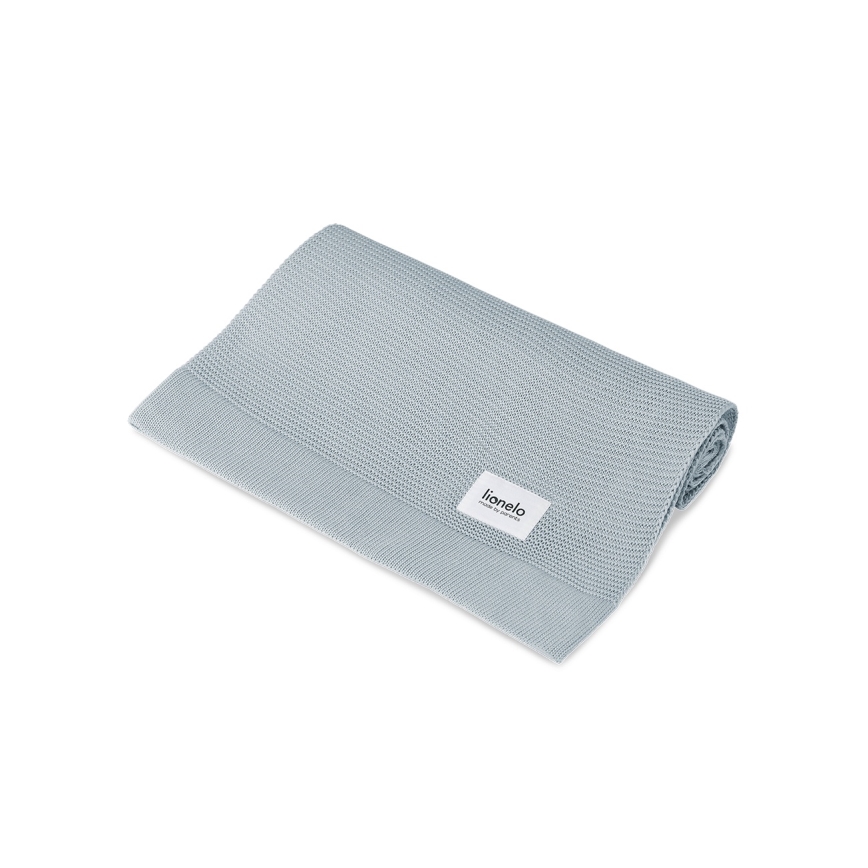 Lionelo - бамбуковый плед BAMBOO BLANKET 75x100 см, серый