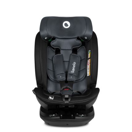 Lionelo BASTIAAN i-Size — автокрісло з поворотною базою, 40-150 см, колір сірий камінь