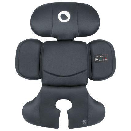 Lionelo BASTIAAN i-Size — автокрісло з поворотною базою, 40-150 см, колір сірий камінь