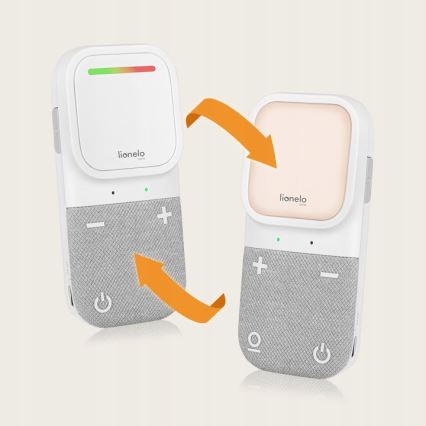 Lionelo - Бездротова акумуляторна дитяча радіоняня BABYLINE 2.2 5V