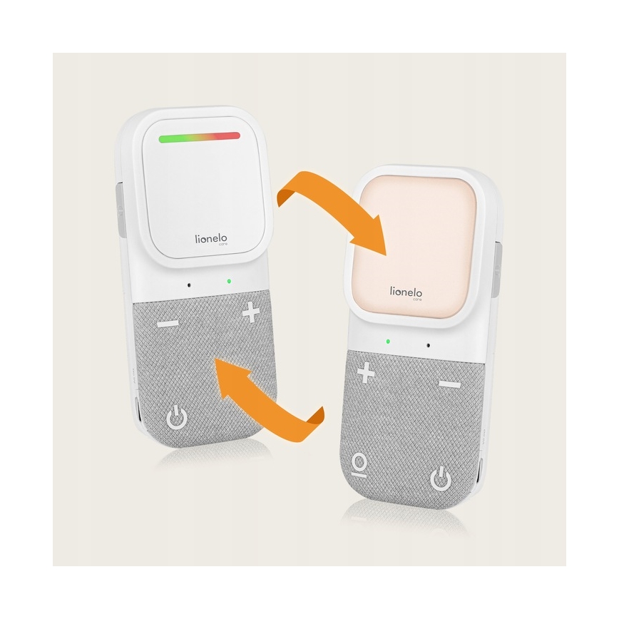 Lionelo - Бездротова акумуляторна дитяча радіоняня BABYLINE 2.2 5V
