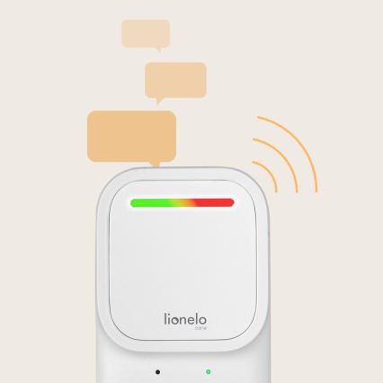 Lionelo - Бездротова акумуляторна дитяча радіоняня BABYLINE 2.2 5V