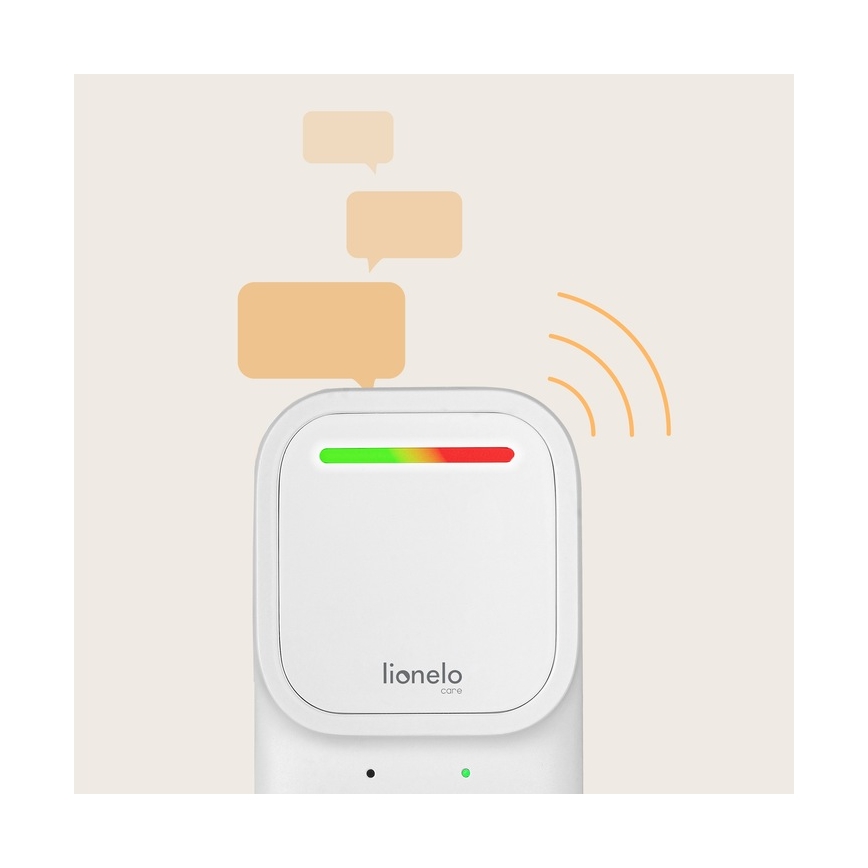 Lionelo - Бездротова акумуляторна дитяча радіоняня BABYLINE 2.2 5V