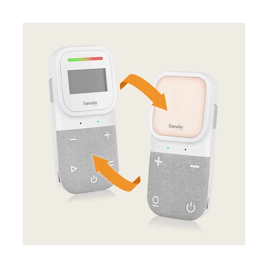 Lionelo - Бездротова акумуляторна дитяча радіоняня BABYLINE 2.3 5V