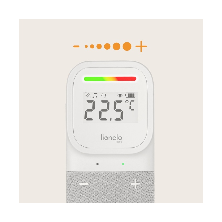 Lionelo - Бездротова акумуляторна дитяча радіоняня BABYLINE 2.3 5V
