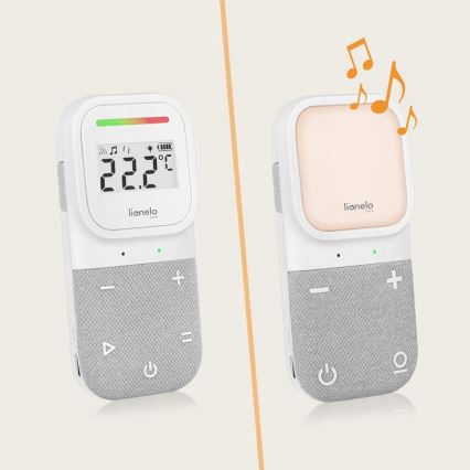 Lionelo - Бездротова акумуляторна дитяча радіоняня BABYLINE 2.3 5V
