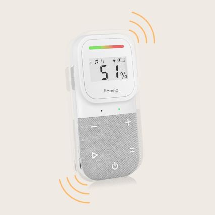 Lionelo - Бездротова акумуляторна дитяча радіоняня BABYLINE 2.3 5V
