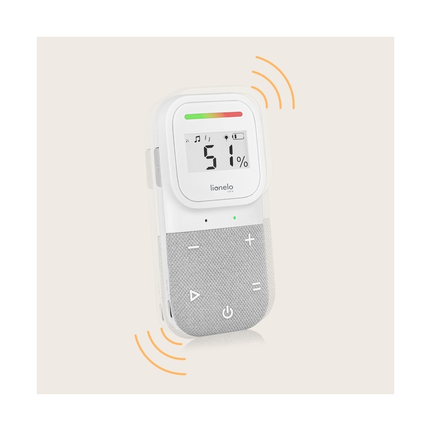 Lionelo - Бездротова акумуляторна дитяча радіоняня BABYLINE 2.3 5V