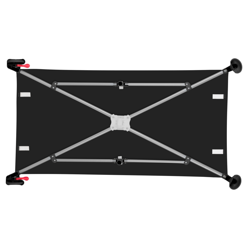 Lionelo - Детская дорожная кроватка 3 в 1 ELLEN Black Carbon