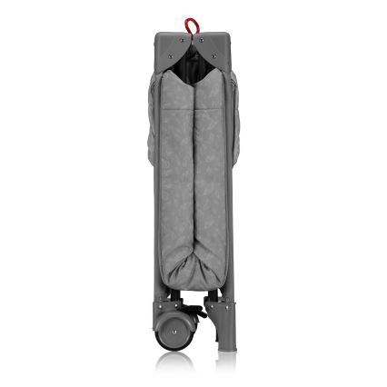 Lionelo - детская дорожная кроватка JASMIN EASY FOLD Grey Stone