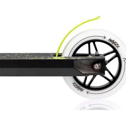 Lionelo - Детская скутер WHIZZ черный/белый/желтый