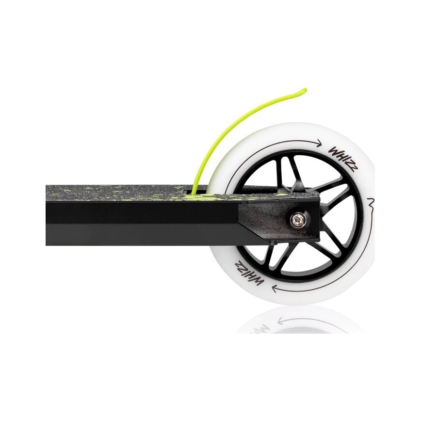 Lionelo - Детская скутер WHIZZ черный/белый/желтый