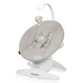 Lionelo - Детская качалка IRIS с мелодией, питание 4xAA, цвет бежевый песочный