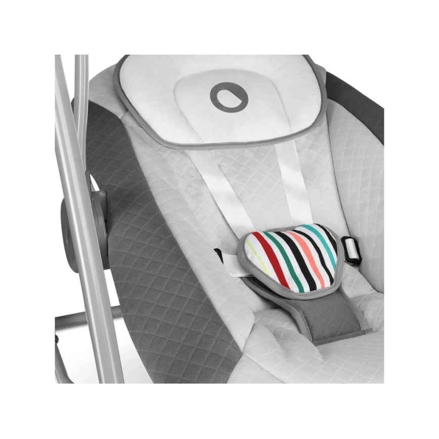 Lionelo - детская качалка OTTO 4xLR14 Cozy Grey