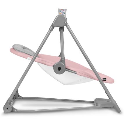 Lionelo - Детская качалка OTTO 4xLR14 Pink Baby
