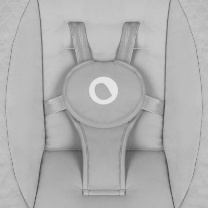 Lionelo - Детская качалка с мелодией IRIS Grey Concrete
