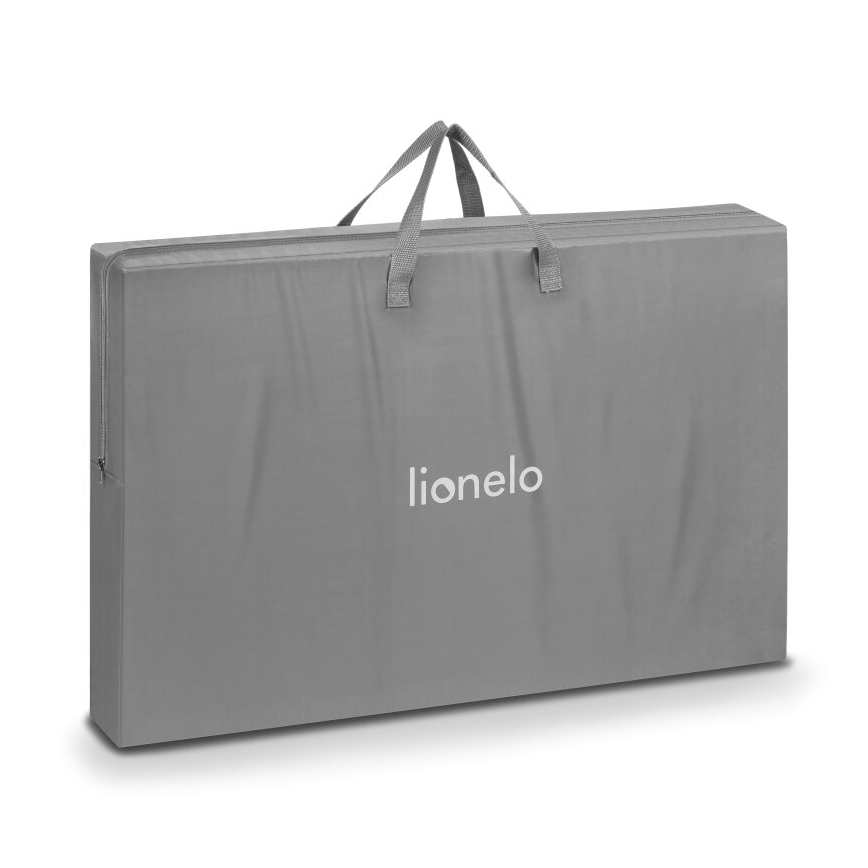 Lionelo - Детская кроватка 3в1 AURORA серый