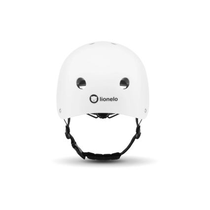 Lionelo - Детский шлем HELMET Белый
