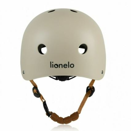 Lionelo - Детский шлем HELMET Бежевый песок