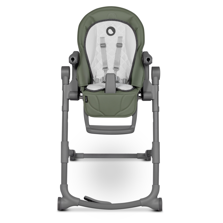 Lionelo - Детский стульчик для кормления CORA PLUS оливковый