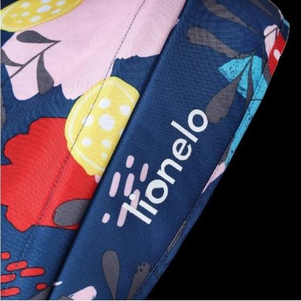 Lionelo - Детский трехколесный велосипед HAARI черный/красочный