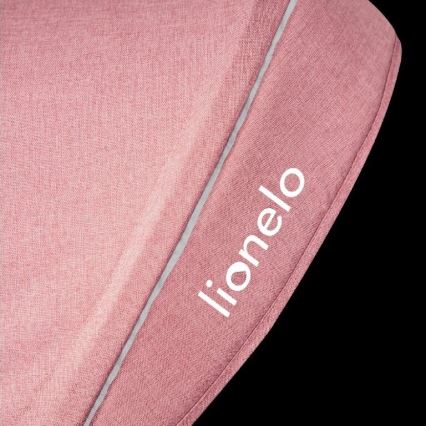 Lionelo - Детский трехколесный велосипед HAARI розовый/серый