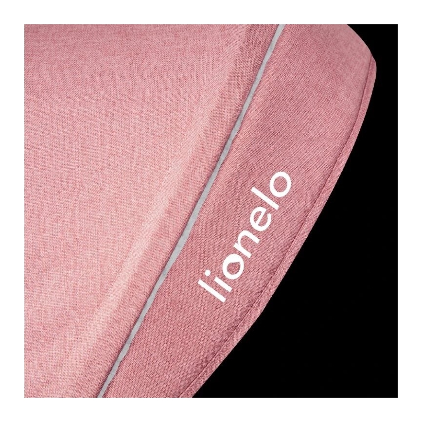 Lionelo - Детский трехколесный велосипед HAARI розовый/серый