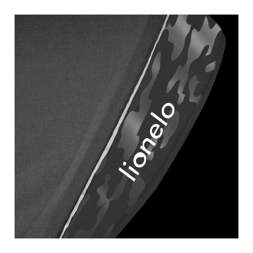 Lionelo - Детский трехколесный велосипед HAARI серый/черный