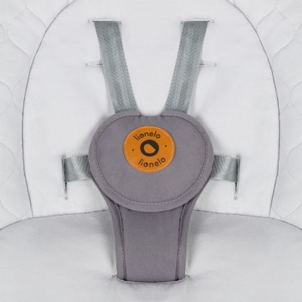 Lionelo - дитяча гойдалка з мелодією MELL Grey Stone 4xAA + пульт дистанційного керування