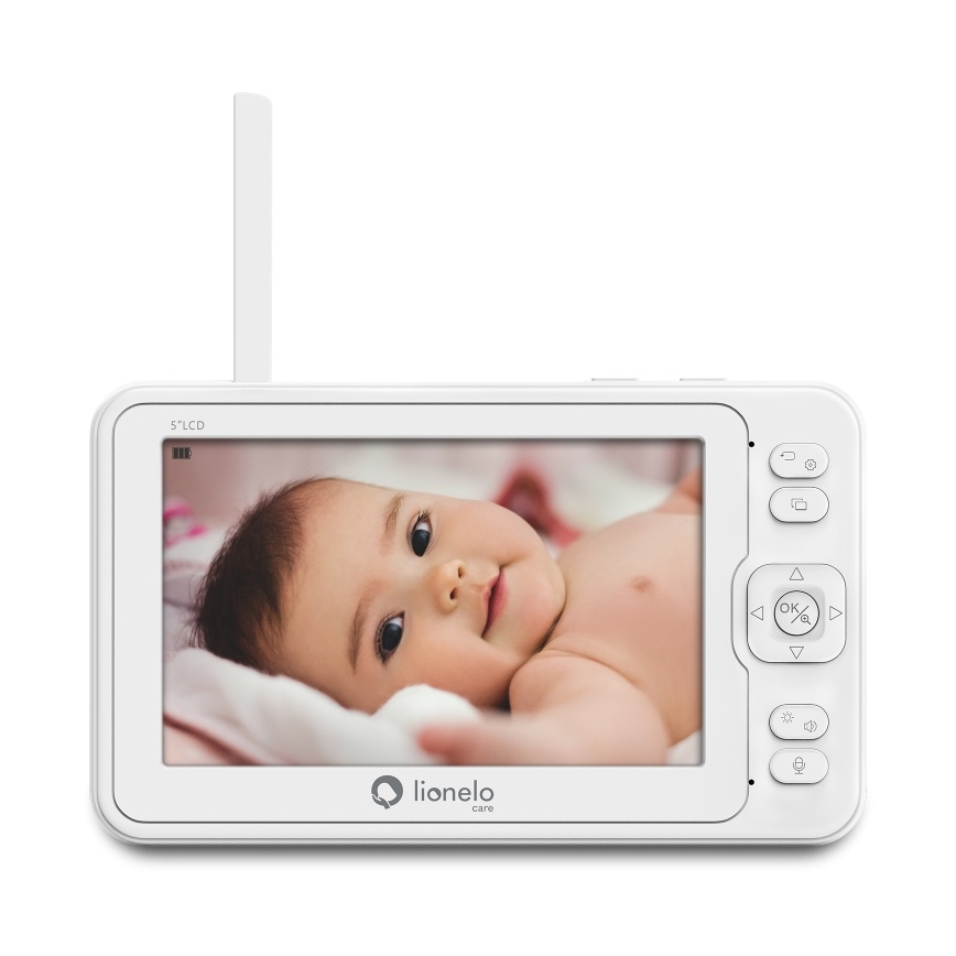 Lionelo - Дитяча відеоняня з монітором BABYLINE 8.3 5V 3600 mAh