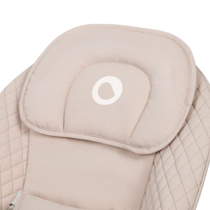 Lionelo - Дитяче гойдалко з мелодією RIO 4xC Beige Latte + пульт дистанційного керування