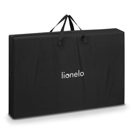 Lionelo - Дитяче ліжечко 3в1 AURORA чорний