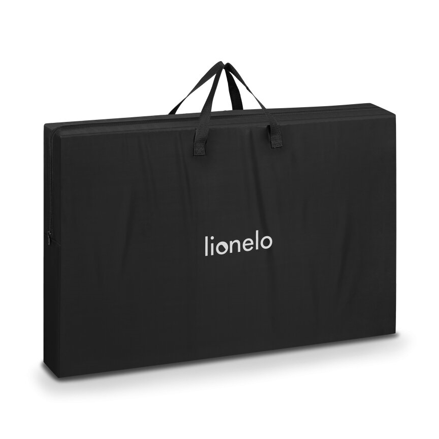 Lionelo - Дитяче ліжечко 3в1 AURORA чорний
