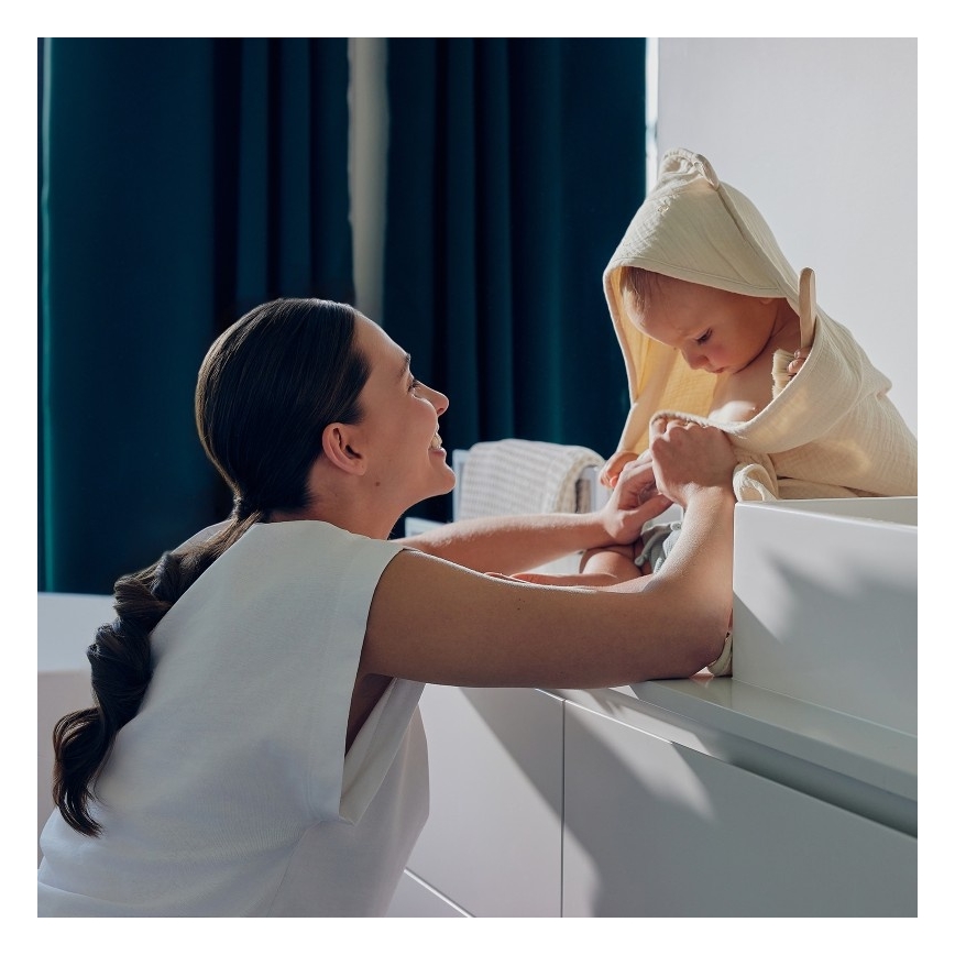 Lionelo - Дитяче рушник з капюшоном MUSLIN HOODED TOWEL Бежевий Капучино