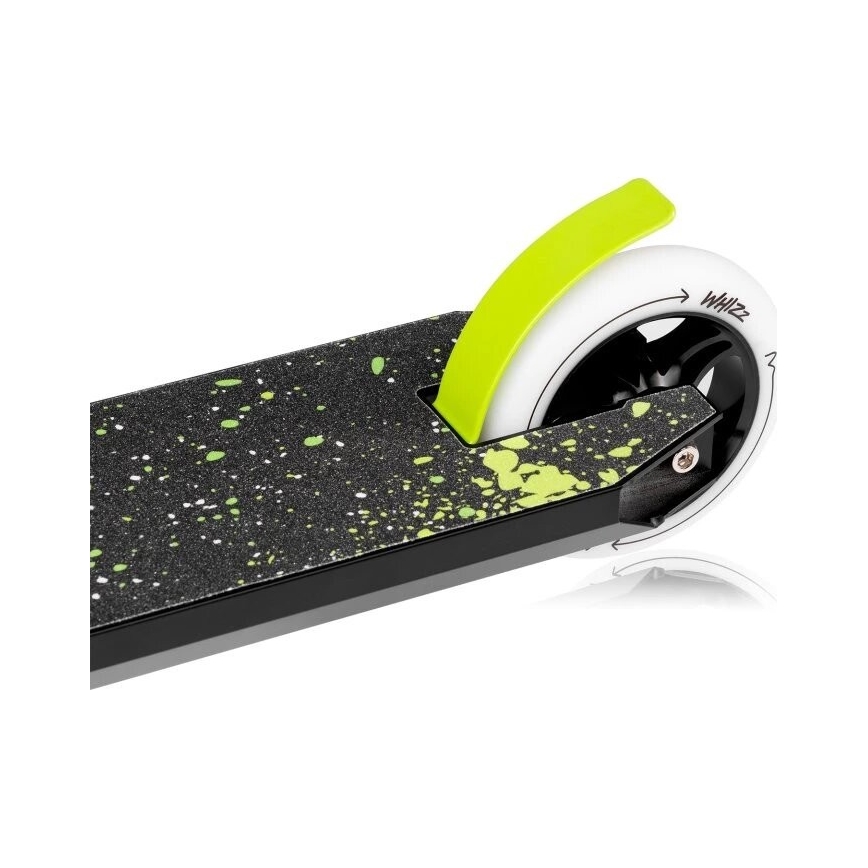 Lionelo - Дитячий самокат WHIZZ чорний/білий/жовтий