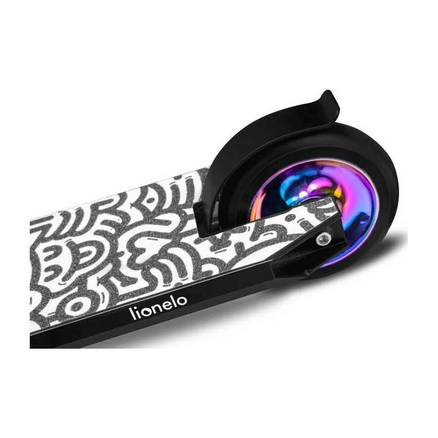 Lionelo - Дитячий самокат WHIZZ NEO чорний