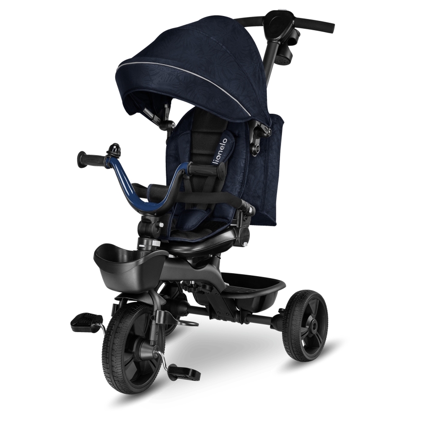 Lionelo - Дитячий триколісний велосипед KORI Blue Navy