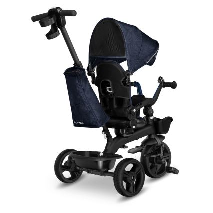 Lionelo - Дитячий триколісний велосипед KORI Blue Navy