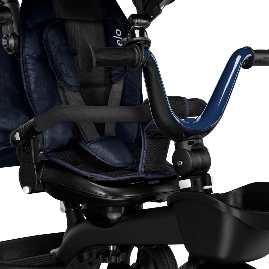 Lionelo - Дитячий триколісний велосипед KORI Blue Navy