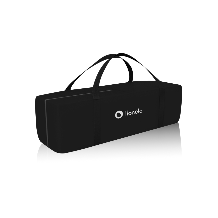 Lionelo - Дорожная кроватка STEFI Black Carbon