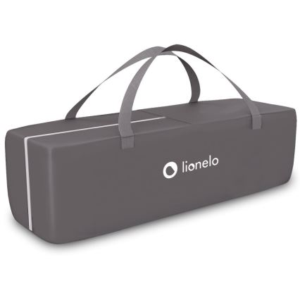 Lionelo - Дорожная кроватка SVEN PLUS серый/бирюзовый