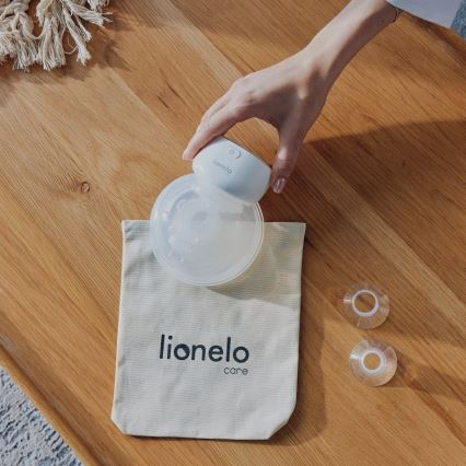 Lionelo - Електричний акумуляторний молоковідсмоктувач для грудного молока FIDI FREE SIMPLE 5V 1000 mAh 180 ml