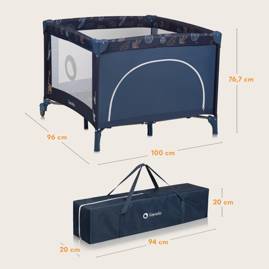 Lionelo - Игровая площадка BONNIE Blue Navy