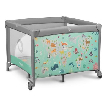 Lionelo - Игровая смесь MILLE Grey Green