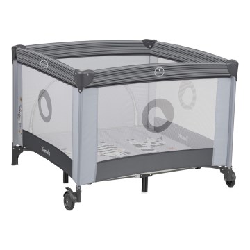 Lionelo - игровой манеж BONNIE Grey Stone