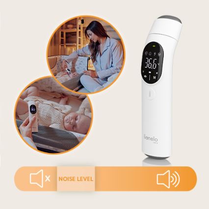 Lionelo - Інфрачервоний термометр FEVERSCAN 2xAAA