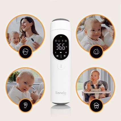 Lionelo - Инфракрасный термометр FEVERSCAN 2xAAA